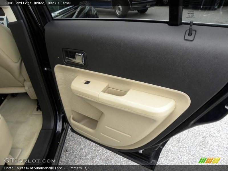 Black / Camel 2008 Ford Edge Limited
