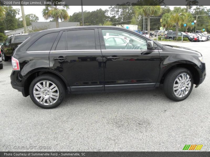 Black / Camel 2008 Ford Edge Limited