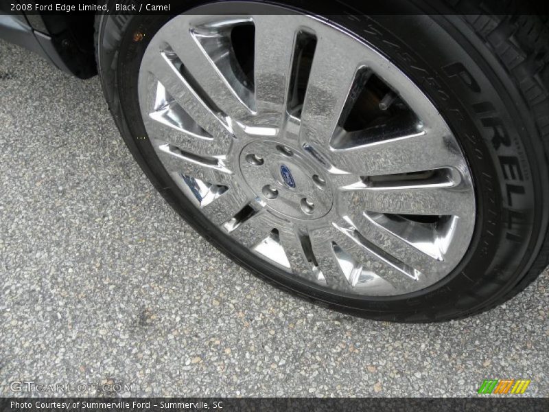 Black / Camel 2008 Ford Edge Limited