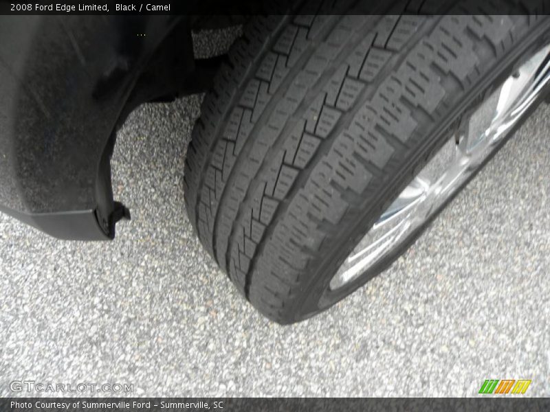 Black / Camel 2008 Ford Edge Limited