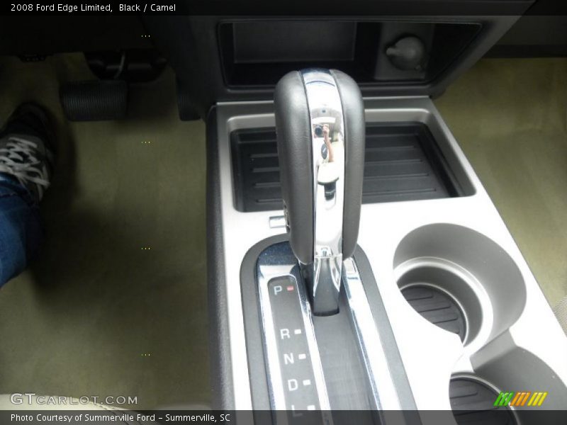 Black / Camel 2008 Ford Edge Limited