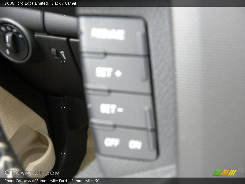 Black / Camel 2008 Ford Edge Limited