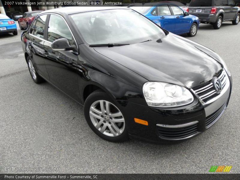 Black / Anthracite 2007 Volkswagen Jetta Wolfsburg Edition Sedan