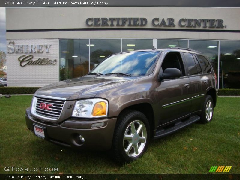 Medium Brown Metallic / Ebony 2008 GMC Envoy SLT 4x4