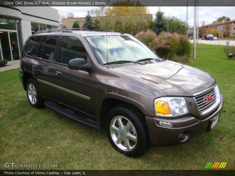 Medium Brown Metallic / Ebony 2008 GMC Envoy SLT 4x4