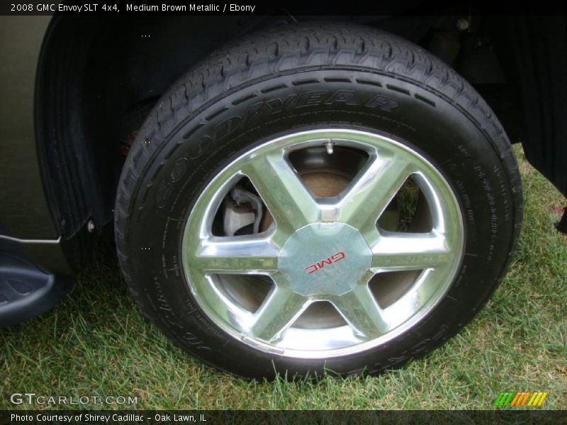 Medium Brown Metallic / Ebony 2008 GMC Envoy SLT 4x4