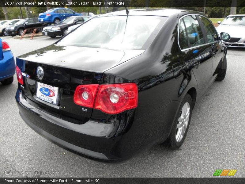 Black / Anthracite 2007 Volkswagen Jetta Wolfsburg Edition Sedan