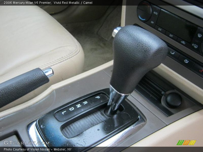 Vivid Red Metallic / Camel 2006 Mercury Milan V6 Premier
