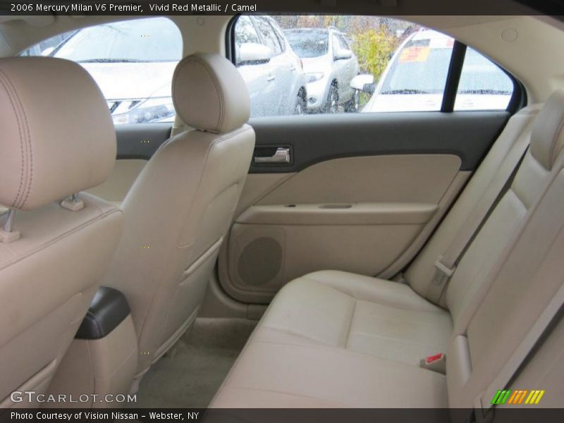 Vivid Red Metallic / Camel 2006 Mercury Milan V6 Premier