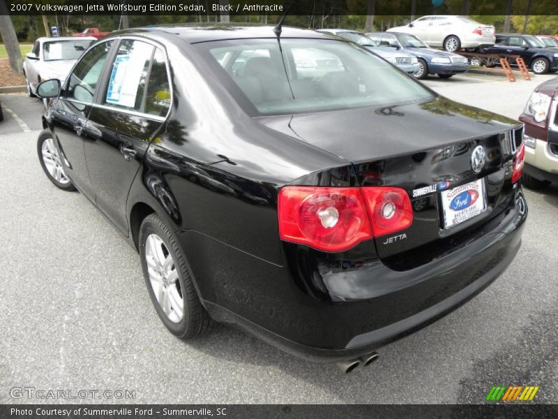 Black / Anthracite 2007 Volkswagen Jetta Wolfsburg Edition Sedan