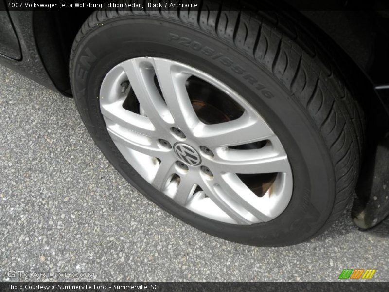 Black / Anthracite 2007 Volkswagen Jetta Wolfsburg Edition Sedan