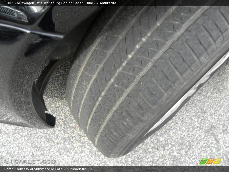 Black / Anthracite 2007 Volkswagen Jetta Wolfsburg Edition Sedan