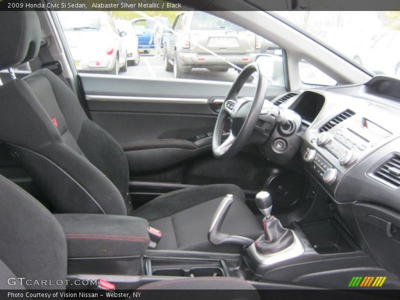  2009 Civic Si Sedan Black Interior