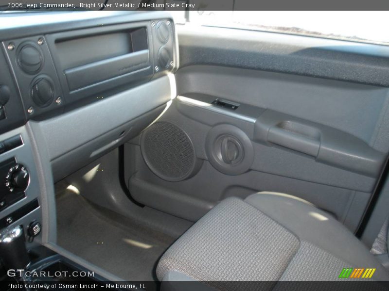 Bright Silver Metallic / Medium Slate Gray 2006 Jeep Commander