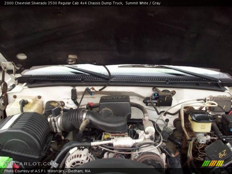  2000 Silverado 3500 Regular Cab 4x4 Chassis Dump Truck Engine - 5.7 Liter OHV 16-Valve Vortec V8