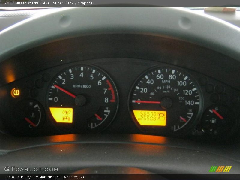 Super Black / Graphite 2007 Nissan Xterra S 4x4