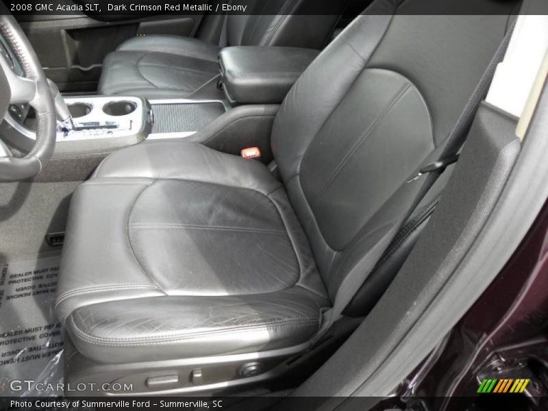  2008 Acadia SLT Ebony Interior
