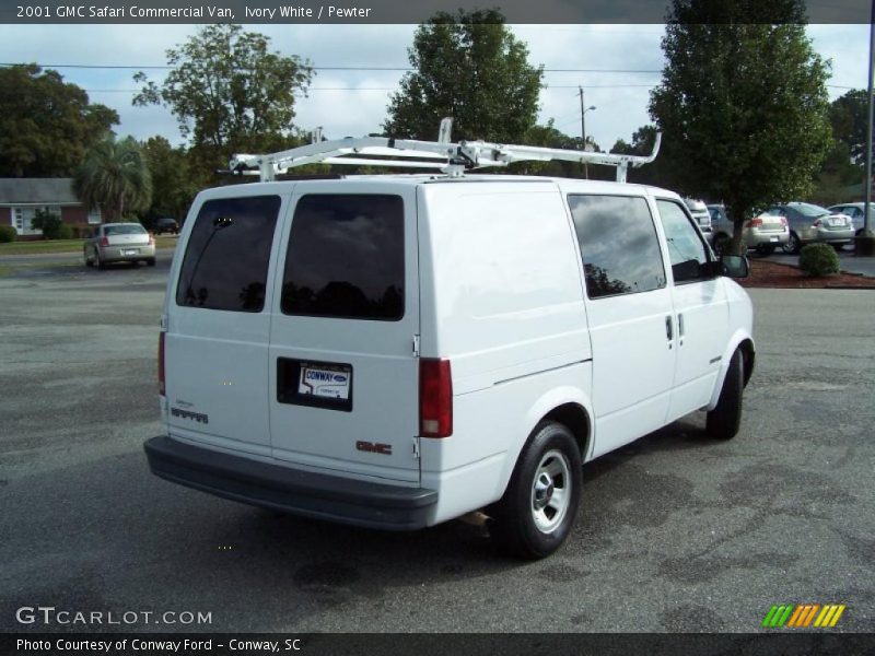 Ivory White / Pewter 2001 GMC Safari Commercial Van