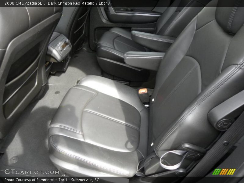  2008 Acadia SLT Ebony Interior