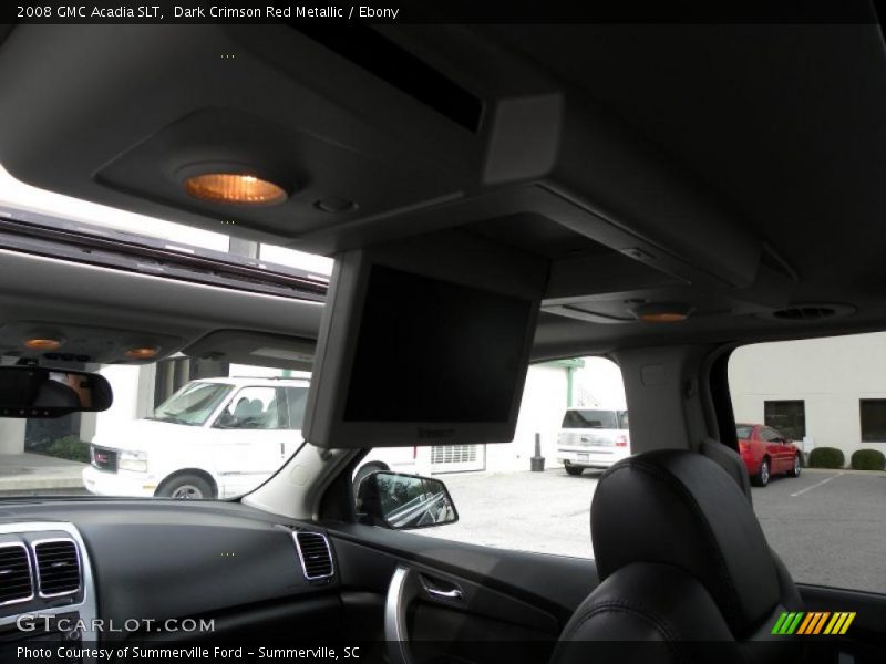 Dark Crimson Red Metallic / Ebony 2008 GMC Acadia SLT