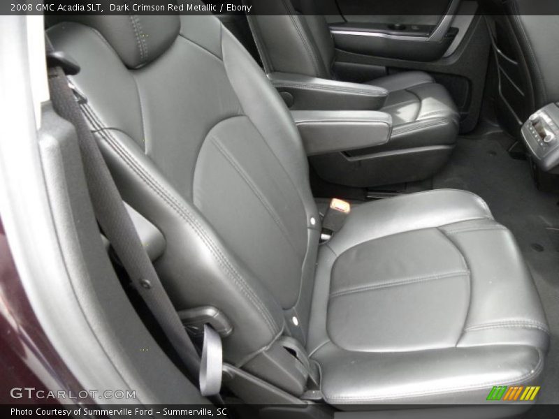  2008 Acadia SLT Ebony Interior