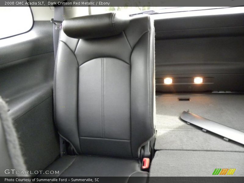  2008 Acadia SLT Ebony Interior
