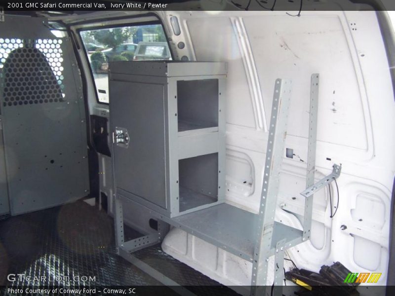 Ivory White / Pewter 2001 GMC Safari Commercial Van