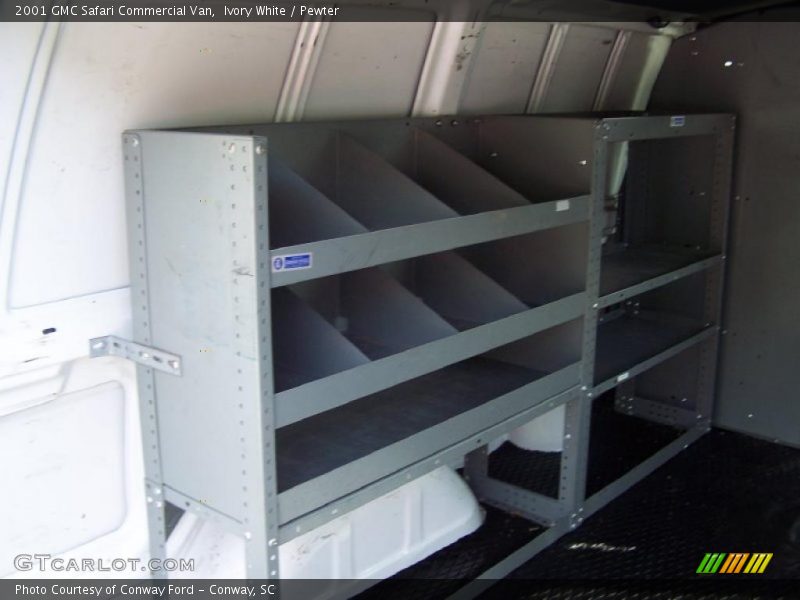Ivory White / Pewter 2001 GMC Safari Commercial Van