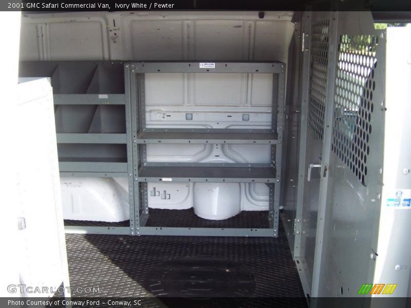 Ivory White / Pewter 2001 GMC Safari Commercial Van