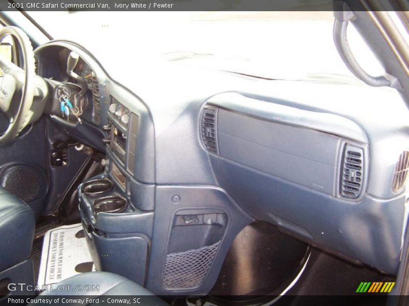 Ivory White / Pewter 2001 GMC Safari Commercial Van