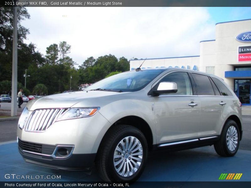 Gold Leaf Metallic / Medium Light Stone 2011 Lincoln MKX FWD