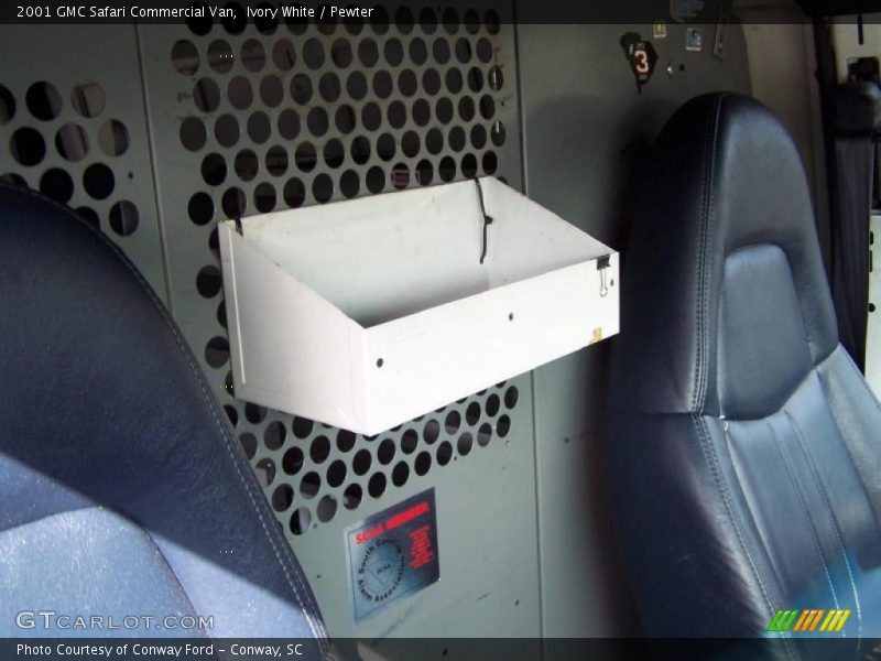 Ivory White / Pewter 2001 GMC Safari Commercial Van