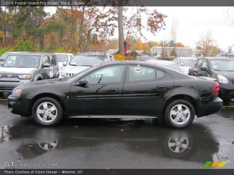 Black / Ebony 2008 Pontiac Grand Prix Sedan