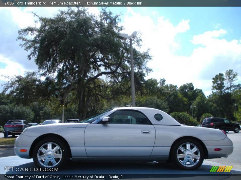  2005 Thunderbird Premium Roadster Platinum Silver Metallic