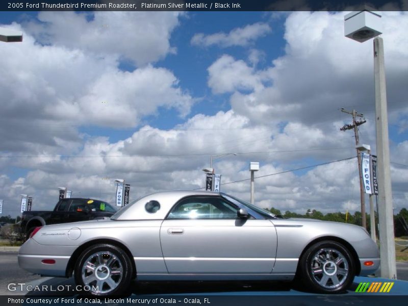  2005 Thunderbird Premium Roadster Platinum Silver Metallic