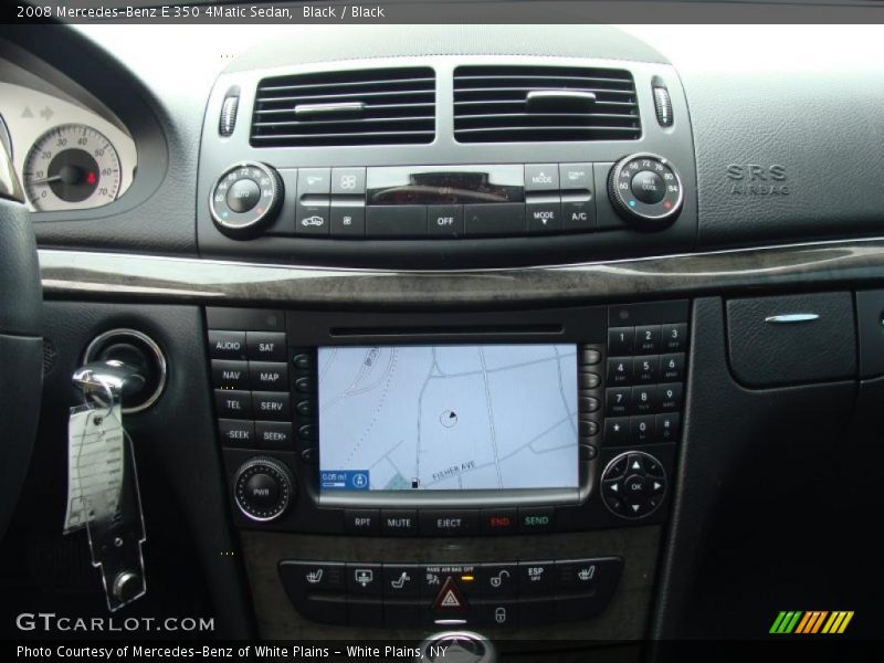 Black / Black 2008 Mercedes-Benz E 350 4Matic Sedan