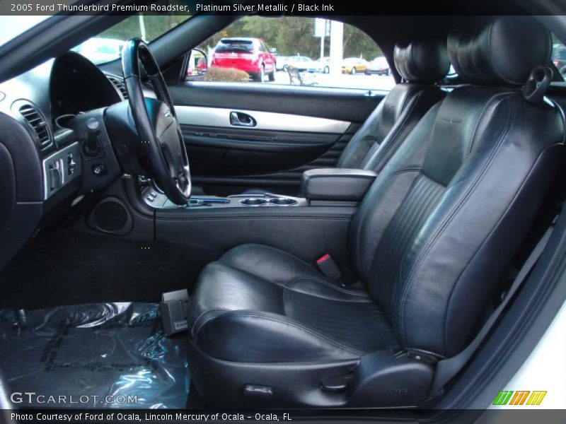  2005 Thunderbird Premium Roadster Black Ink Interior