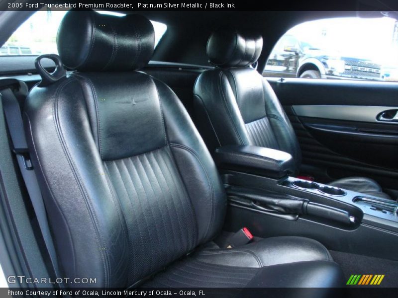  2005 Thunderbird Premium Roadster Black Ink Interior