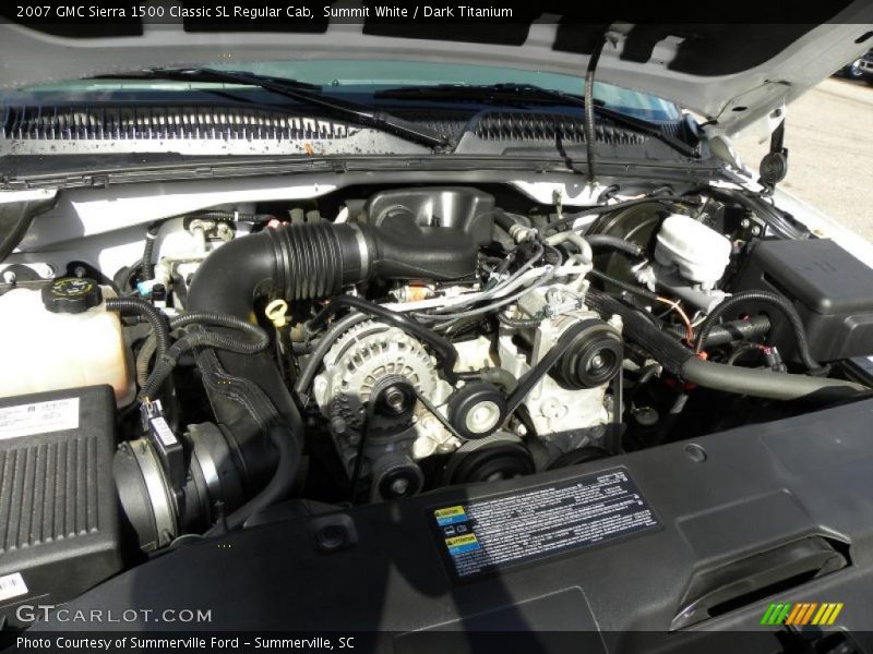  2007 Sierra 1500 Classic SL Regular Cab Engine - 4.3 Liter OHV 12-Valve Vortec V6