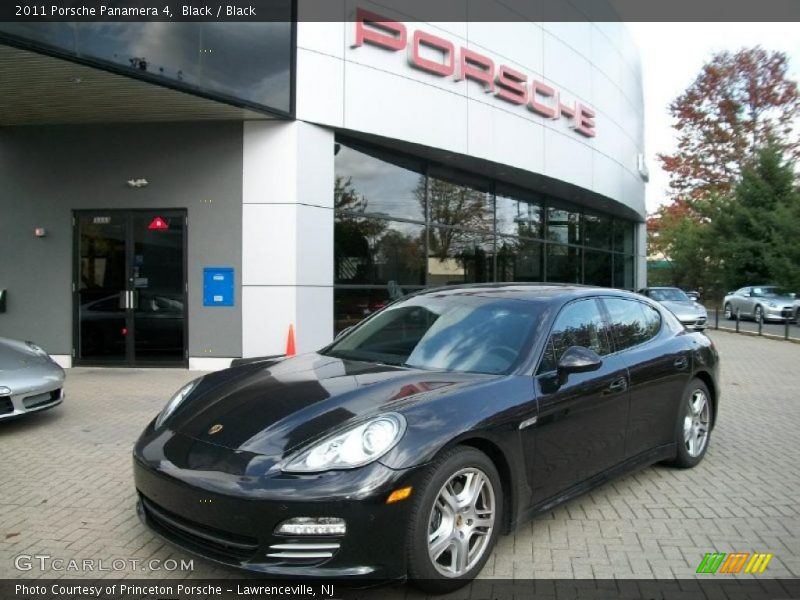 Black / Black 2011 Porsche Panamera 4