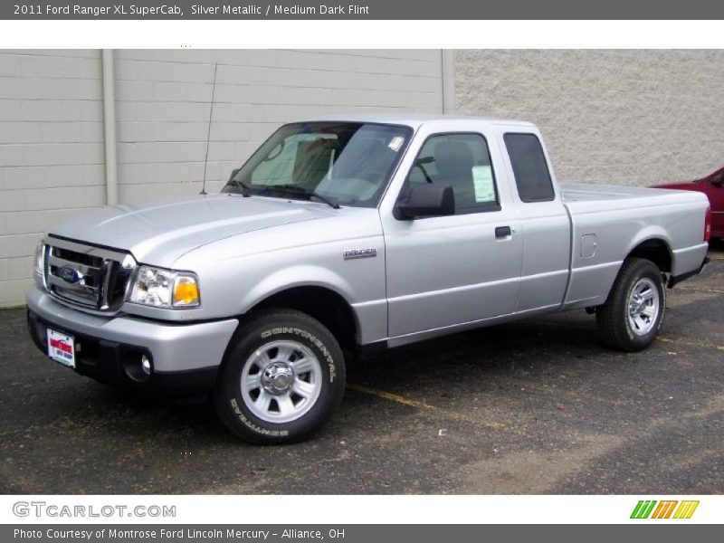 Front 3/4 View of 2011 Ranger XL SuperCab