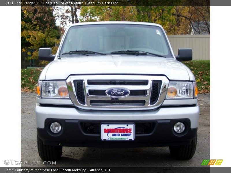 Silver Metallic / Medium Dark Flint 2011 Ford Ranger XL SuperCab
