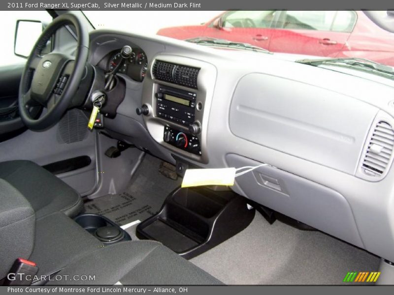 Dashboard of 2011 Ranger XL SuperCab