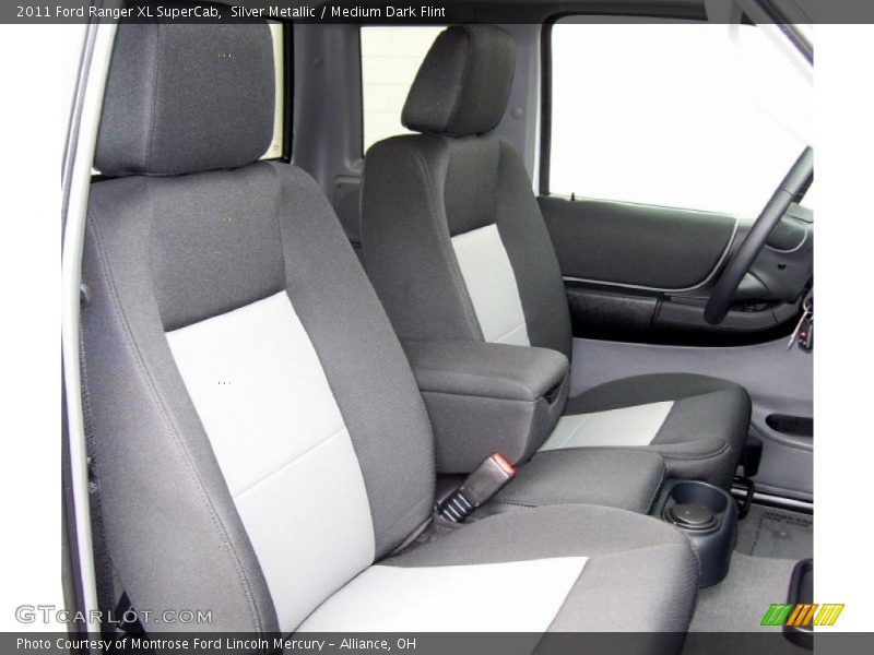  2011 Ranger XL SuperCab Medium Dark Flint Interior