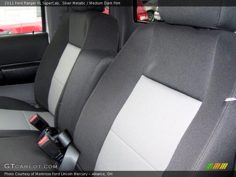  2011 Ranger XL SuperCab Medium Dark Flint Interior