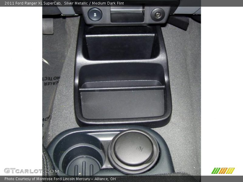 Silver Metallic / Medium Dark Flint 2011 Ford Ranger XL SuperCab