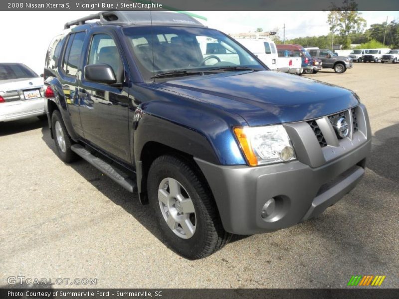 Midnight Blue / Steel/Graphite 2008 Nissan Xterra S