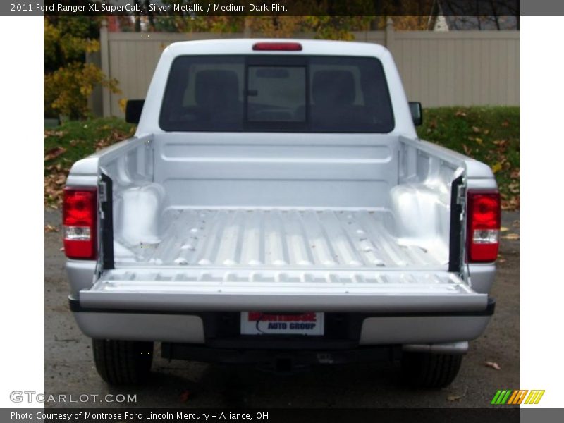 Silver Metallic / Medium Dark Flint 2011 Ford Ranger XL SuperCab