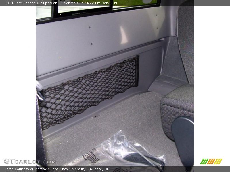 Silver Metallic / Medium Dark Flint 2011 Ford Ranger XL SuperCab