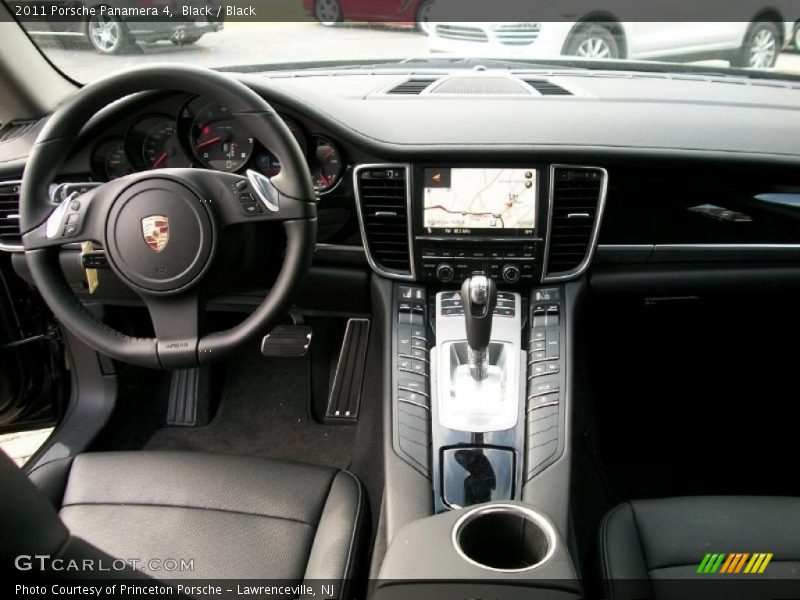 Black / Black 2011 Porsche Panamera 4
